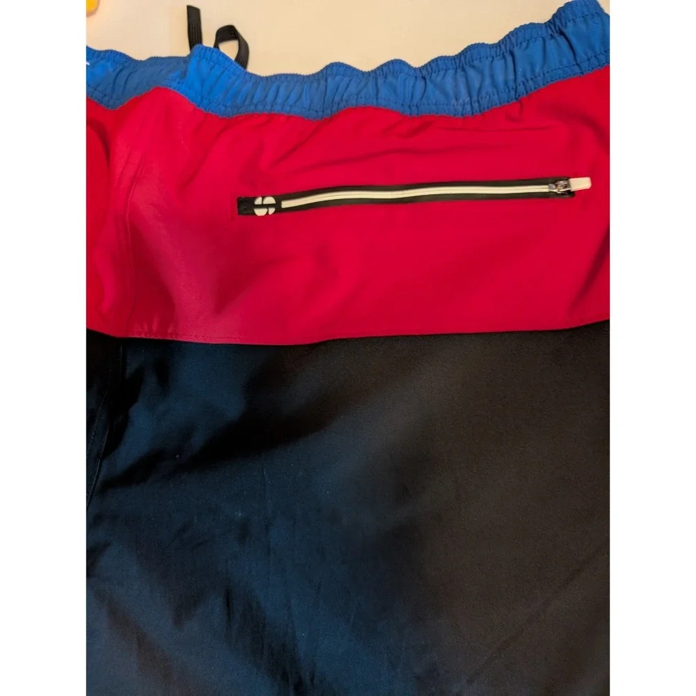 Men's Red and Black Sports Illustrated Swimwear Size xl
